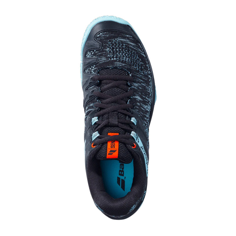 Babolat Sensa Women Padel Shoes (Blk/Tanager Turquoise) 3