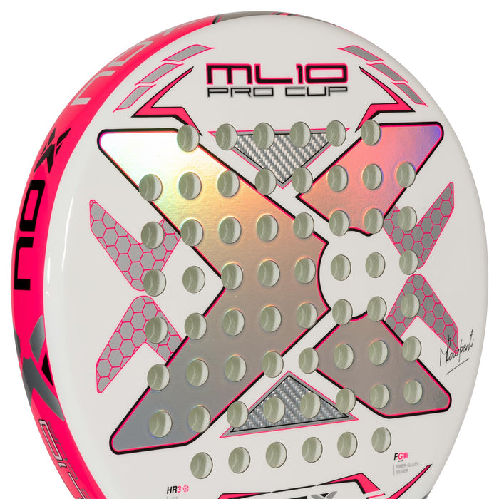NOX ML10 Pro Cup Silver Padel Racquet 3