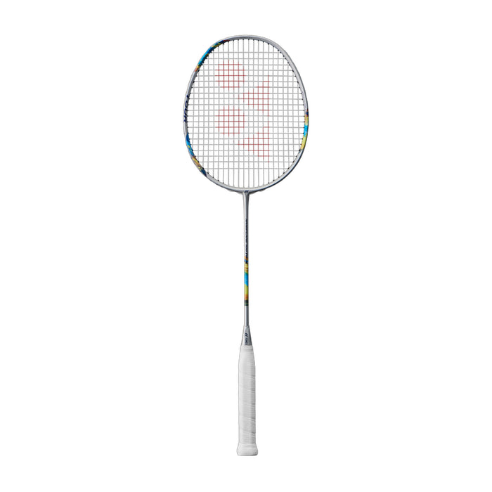 Yonex Nanoflare 700 Tour Badminton Racket (Silver/Sky Blue) 1