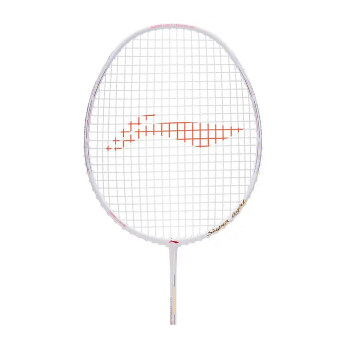 Li‑Ning Windstorm 79 H Badminton Racket (White/Red) 2