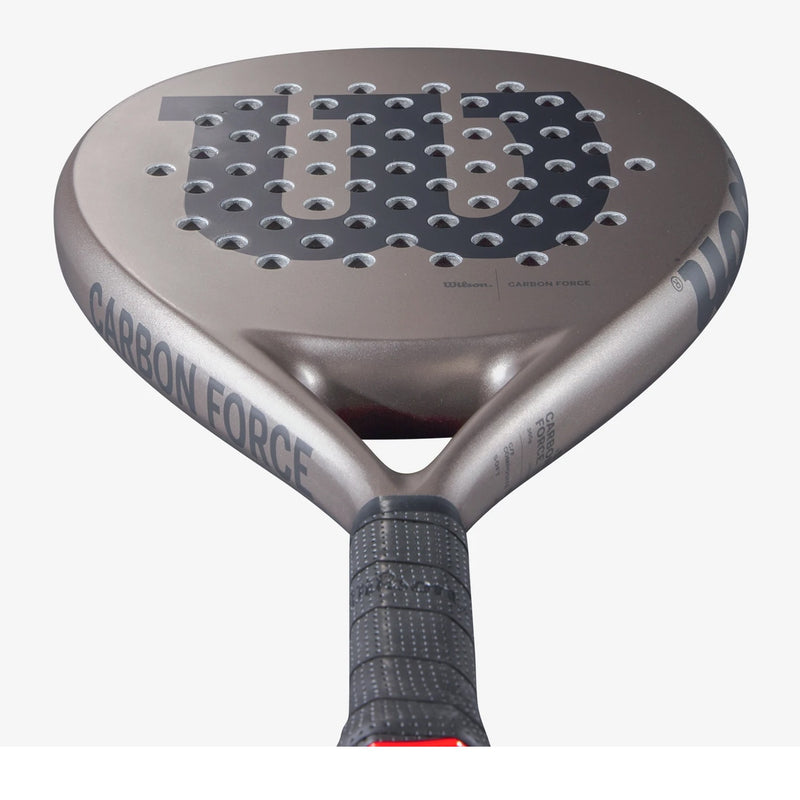 Wilson Carbon Force Padel Racquet (Grey) 5