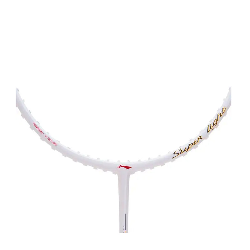 Li‑Ning Windstorm 79 H Badminton Racket (White/Red) 6
