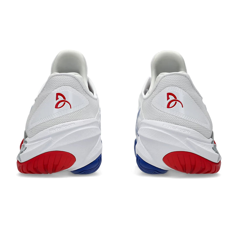 Asics Court FF3 Novak Paris Tennis Shoes (White/Asics Blue) 5