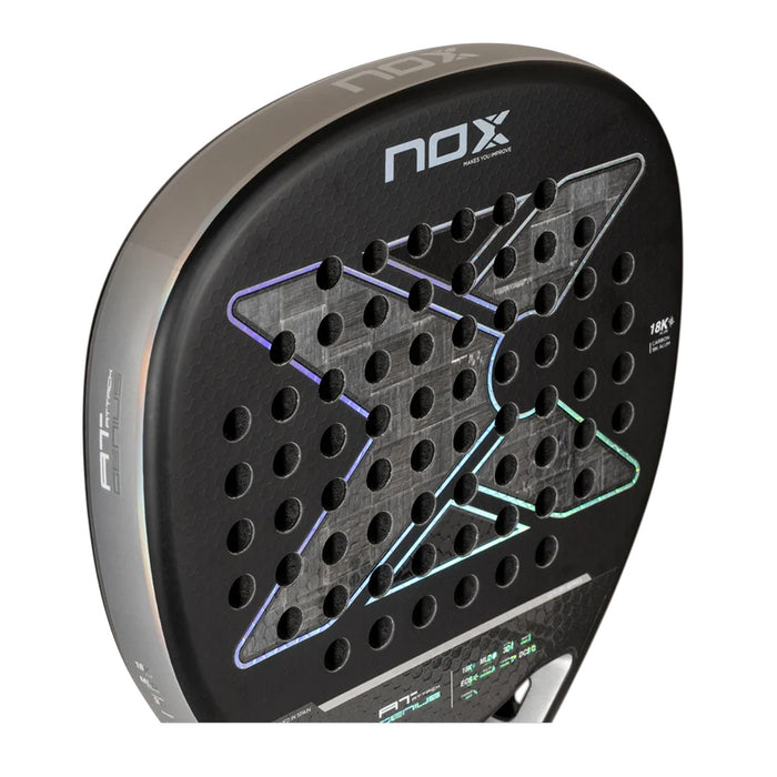 Nox AT Genius Attack 18K 2024 by Agustín Tapia Padel Racquet 3
