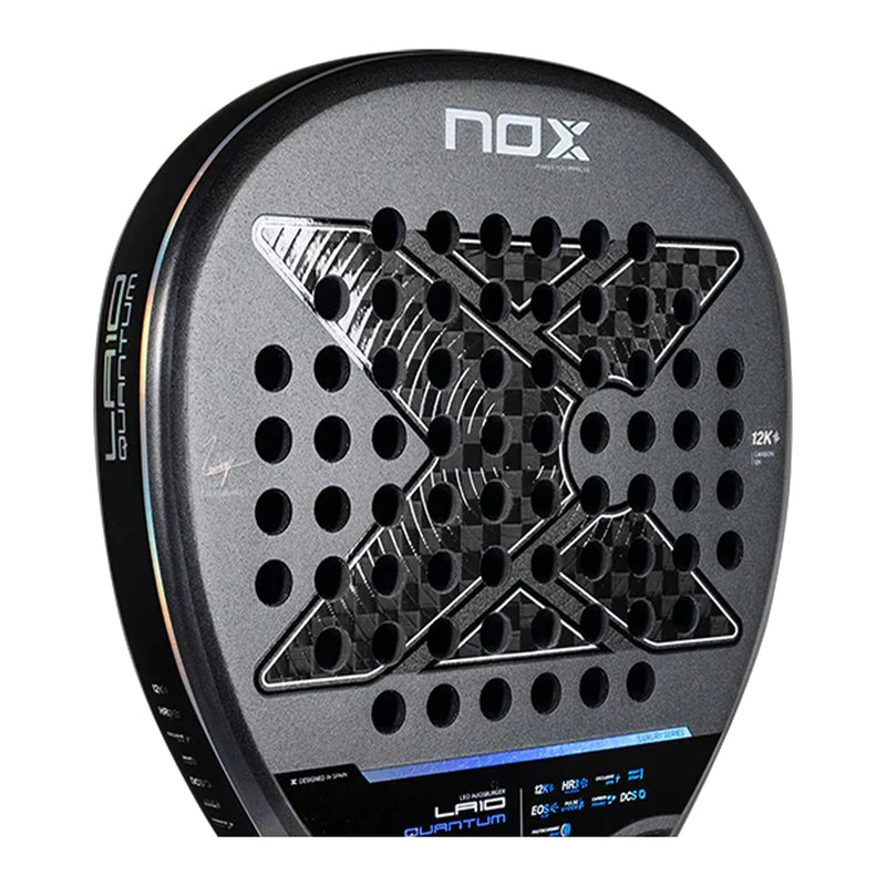 NOX LA10 Quantum 12K by Leo Augsburger Padel Racquet 3