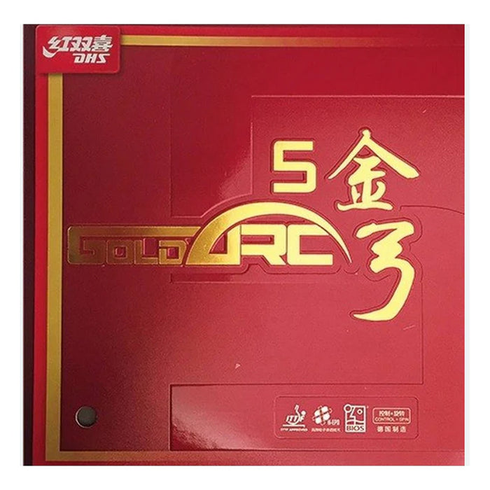 DHS Goldarc 5 Table Tennis Rubber 1