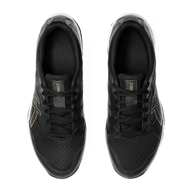 Asics Gel Rocket 11 Badminton Shoes (Black/Pure Gold) 6