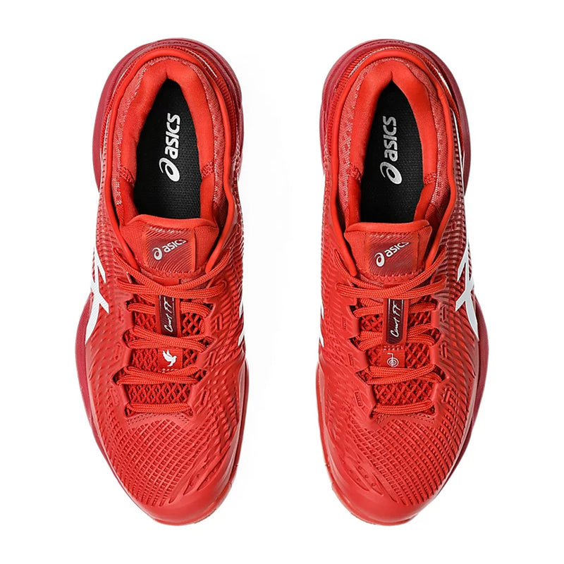 Asics Court FF3 Novak Tennis Shoes (Rust/White) 6