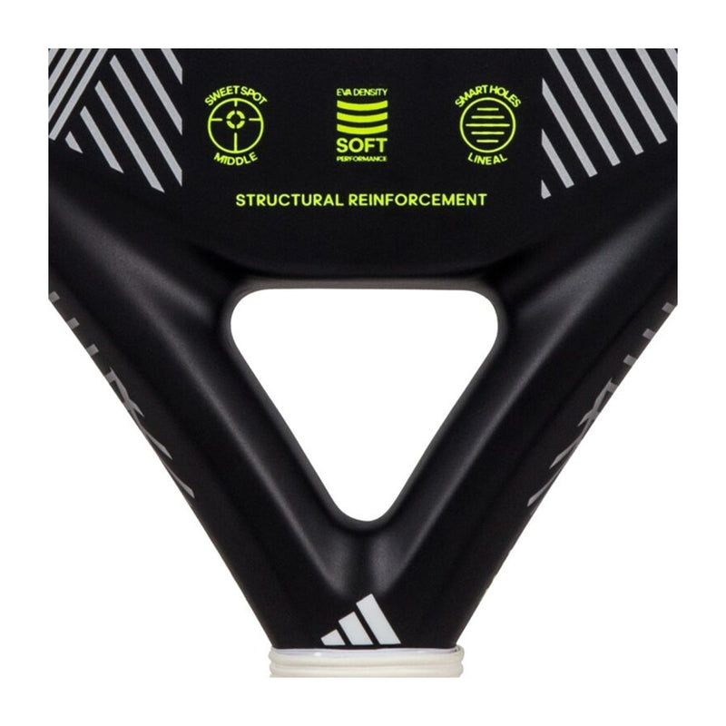 Adidas Match 3.3 Padel Racquet - (Black/Lime) 5