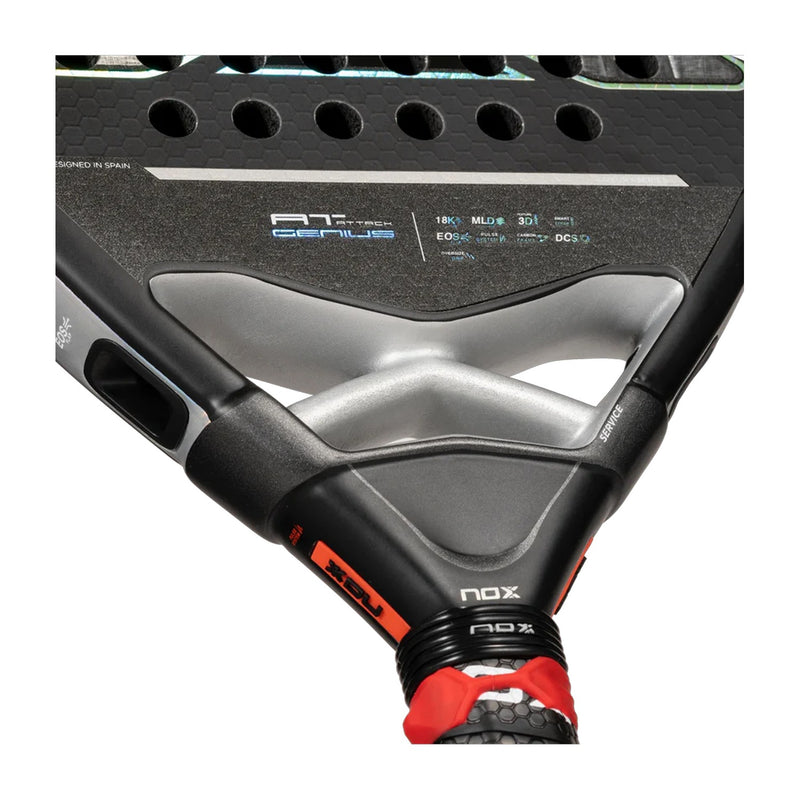 Nox AT Genius Attack 18K 2024 by Agustín Tapia Padel Racquet 5
