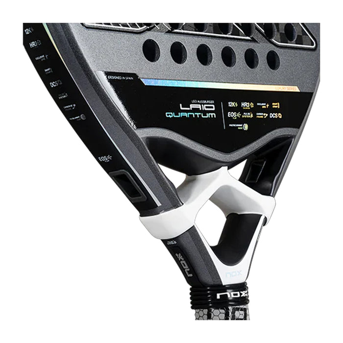 NOX LA10 Quantum 12K by Leo Augsburger Padel Racquet 6