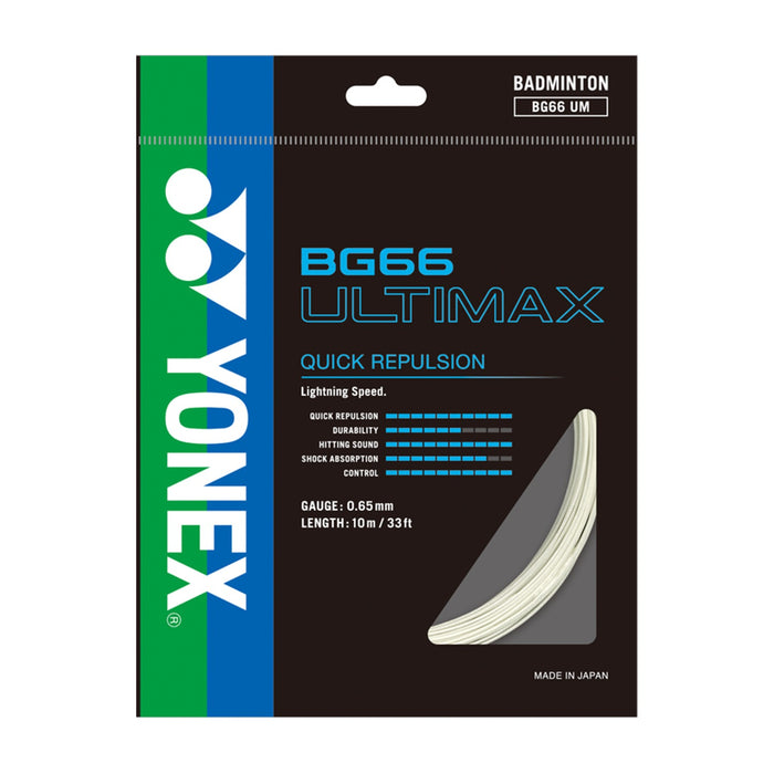 Yonex BG66 Ultimax Badminton String 1