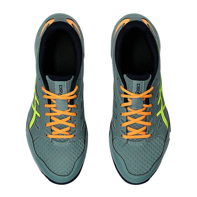 Asics Gel Rocket 11 Badminton Shoes (Celadon/Safety Yellow) 6