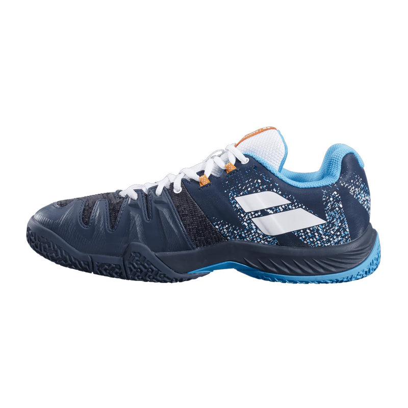 Babolat Movea Padel Shoes (Grey/Scuba Blue) 2