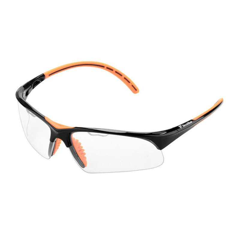Tecnifibre Lunettes Squash Eyewear (Black/Orange) 1