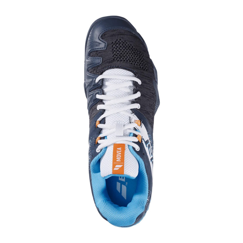 Babolat Movea Padel Shoes (Grey/Scuba Blue) 4