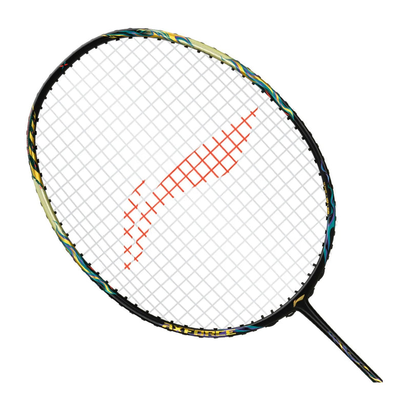 Li-Ning Axforce 100 Badminton Racket - Black/Gold (4U) 3
