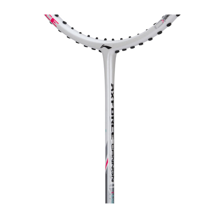 Li-Ning Axforce Cannon Badminton Racket (4U) - White 4