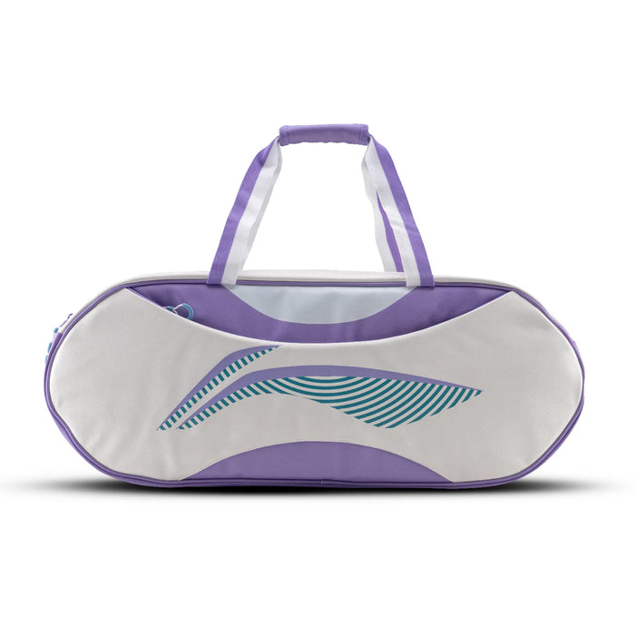 Li-Ning Axis Badminton Kitbag (White/Purple) 1