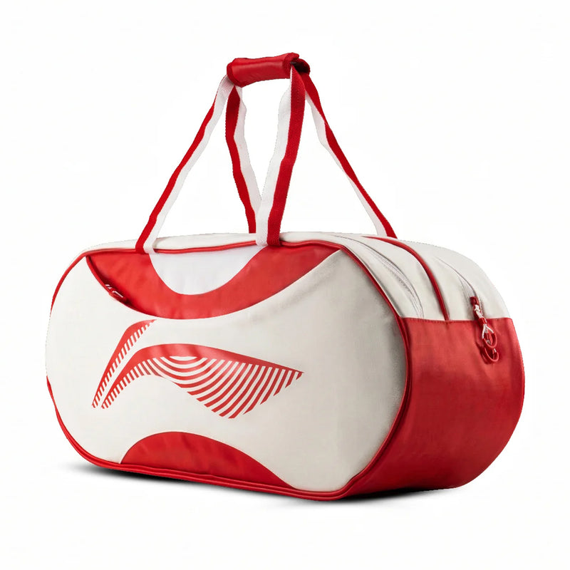 Li-Ning Axis Badminton Kitbag (White/Red) 3