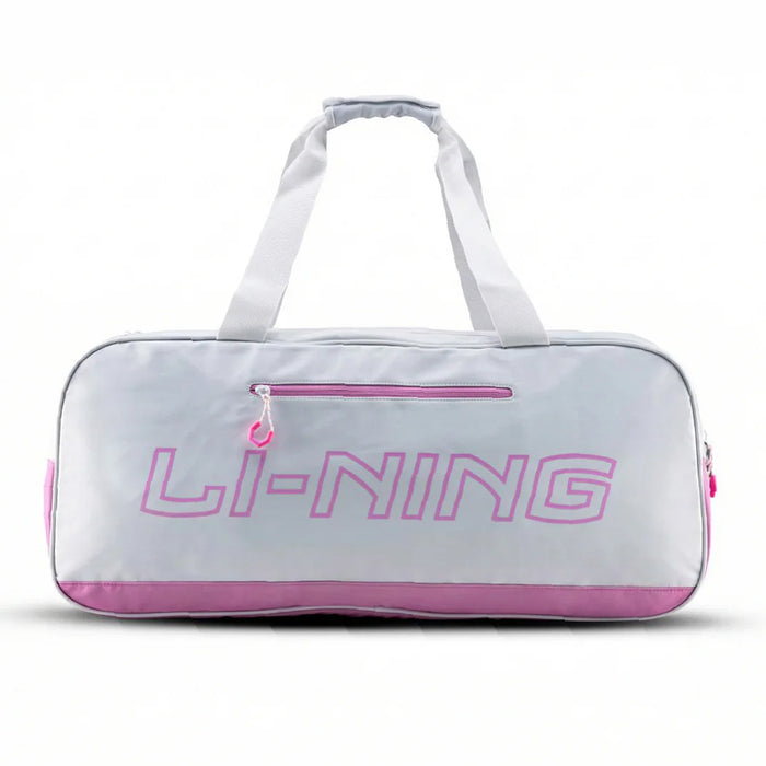 Li-Ning Axtrox Badminton Kitbag (White/Pink) 2