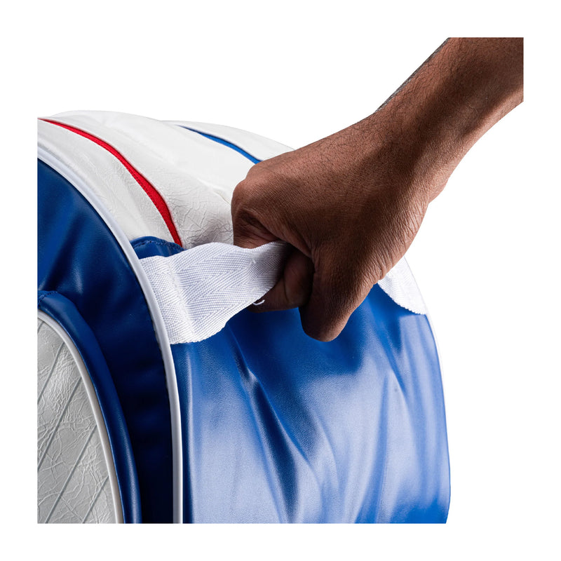 Li-Ning Dolph Badminton Kitbag (White/Navy) 4