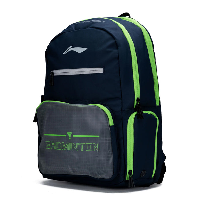 Li-Ning Motion Pro Backpack (Navy) with Shoe Compartment 2