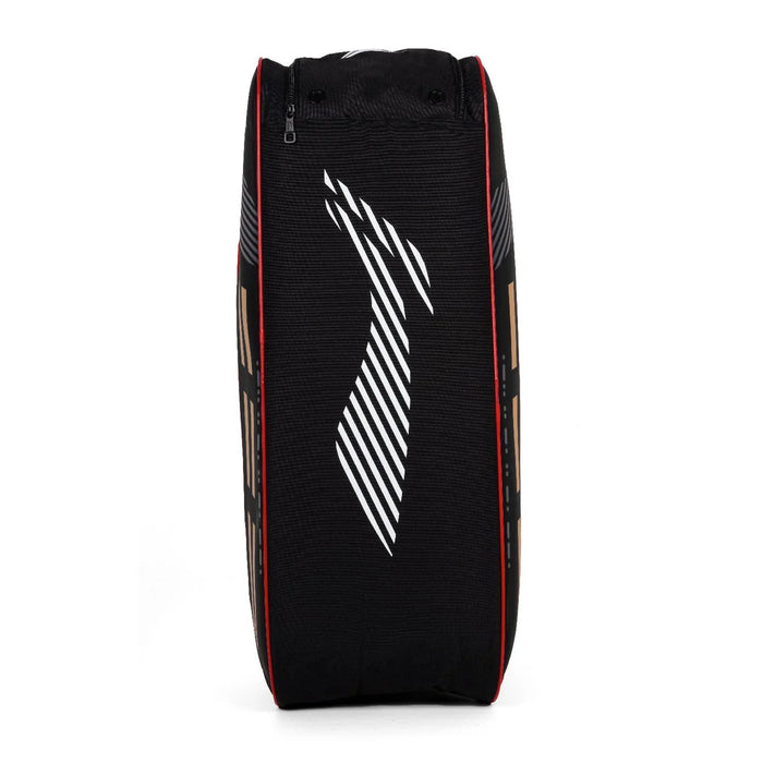 Li-Ning Parallel Badminton Kitbag (Black/Red) 4