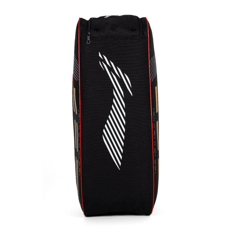 Li-Ning Parallel Badminton Kitbag (Black/Red) 4