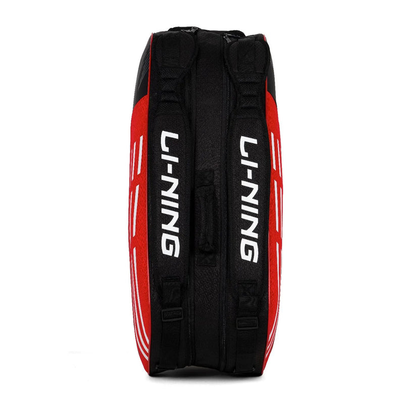 Li-Ning Parallel Badminton Kitbag (Black/Red) 3