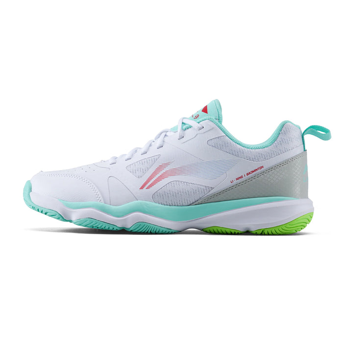 Li-Ning Ranger Force Badminton Shoes (Standard White/Blue Fox) 1