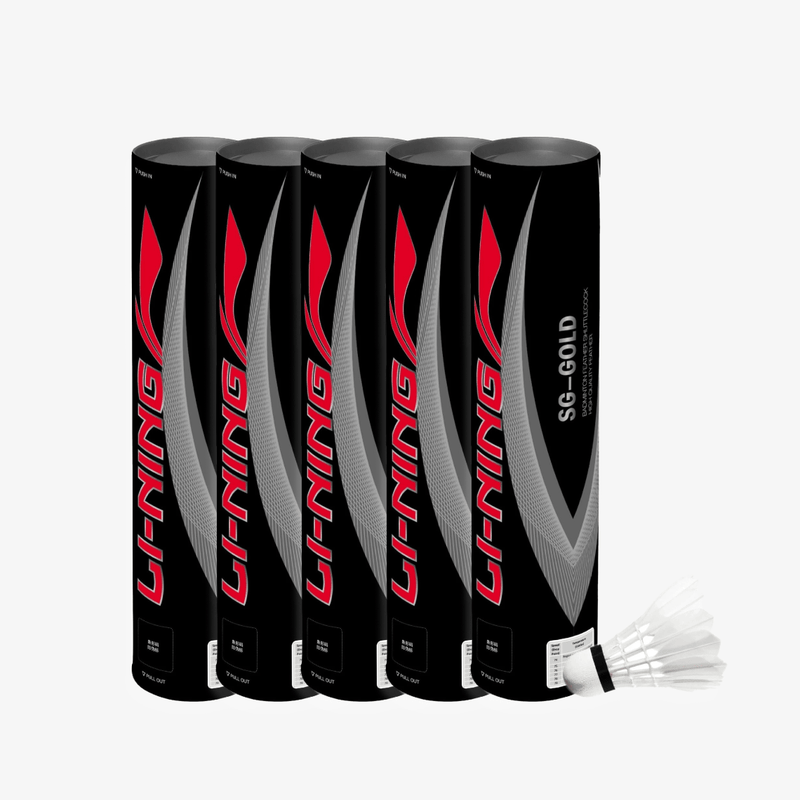 Li-Ning SG Gold Badminton Shuttlecock Speed 77 (Pack of 5) 1