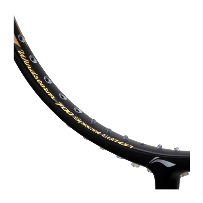 Li-Ning Windstorm 700 SE Badminton Racket (Black/Gold) 4