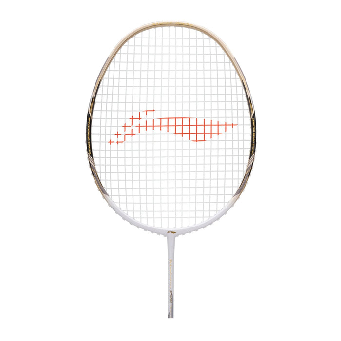 Li-Ning Windstorm 700 SE Badminton Racket (White/Gold) 2