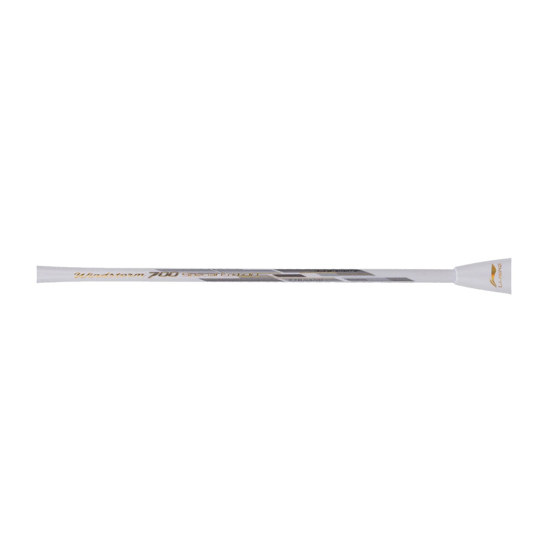 Li-Ning Windstorm 700 SE Badminton Racket (White/Gold) 6