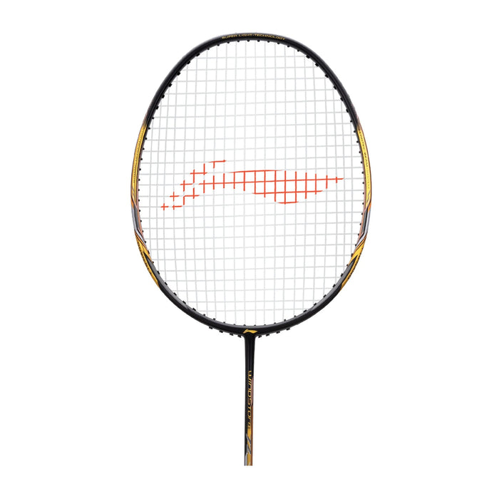 Li-Ning Windstorm 72 Badminton Racket (Black/Gold) 2
