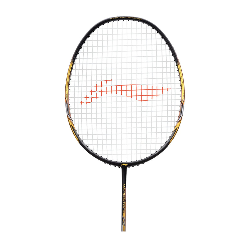 Li-Ning Windstorm 72 Badminton Racket (Black/Gold) 2