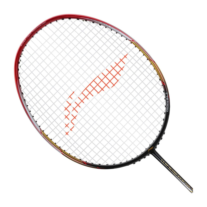 Li-Ning Windstorm 72 Badminton Racket (Black/Red) 3