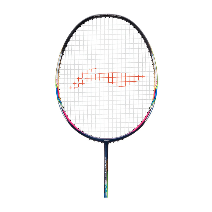 Li-Ning Windstorm 72 Badminton Racket (Navy/Black/Pink) 2
