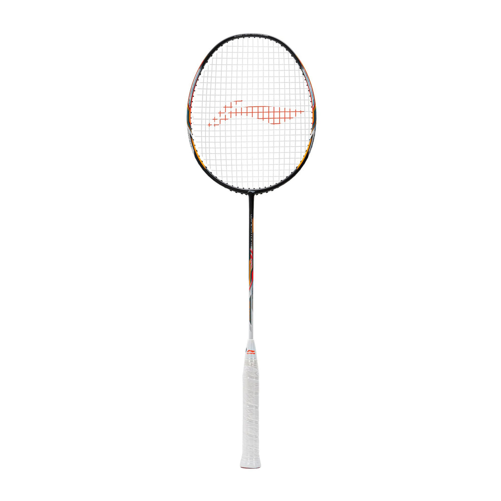Li-Ning Windstorm 72 S Badminton Racket (Black/White/Orange)