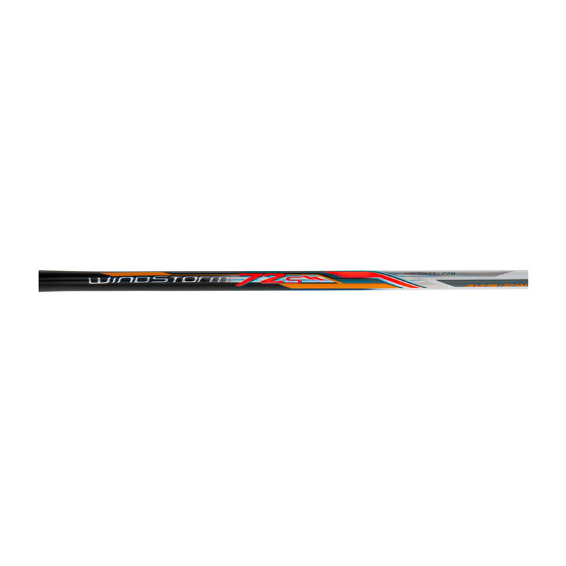 Li-Ning Windstorm 72 S Badminton Racket (Black/White/Orange) 5