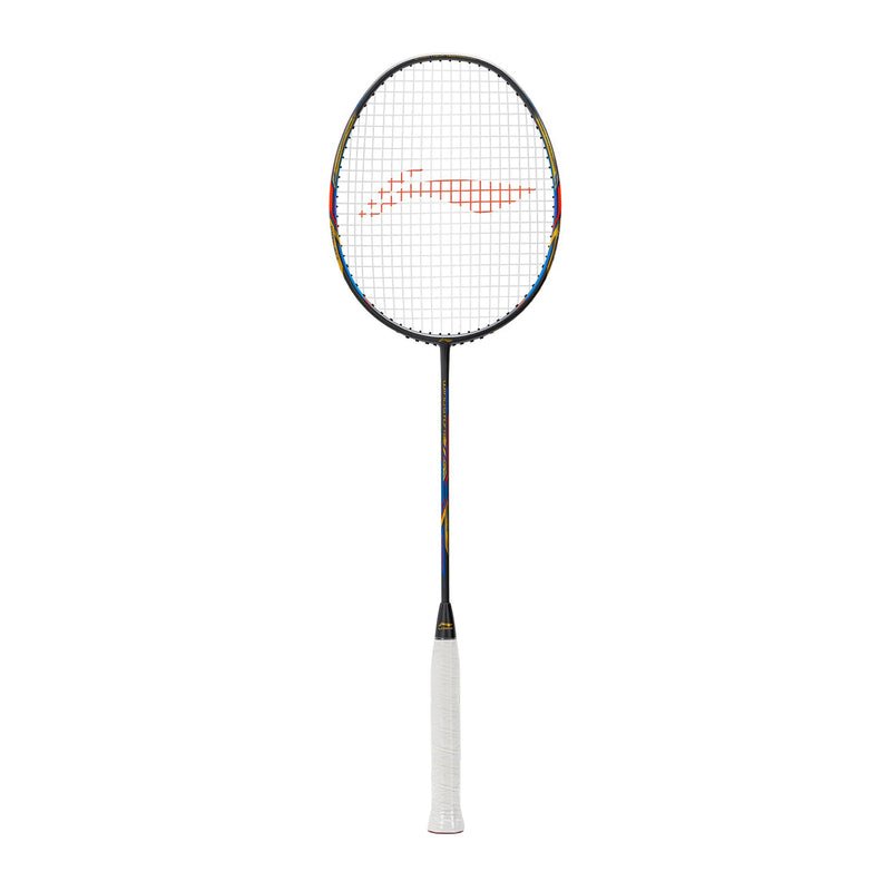 Li-Ning Windstorm 72 S Badminton Racket (Dark Grey/Gold/Blue) 1