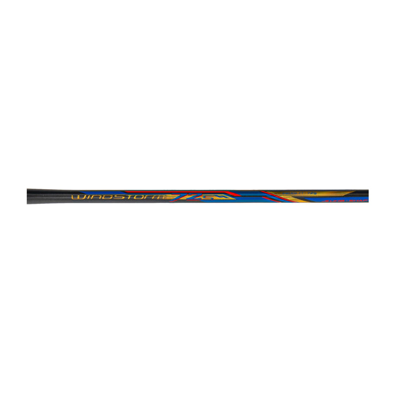 Li-Ning Windstorm 72 S Badminton Racket (Dark Grey/Gold/Blue) 5
