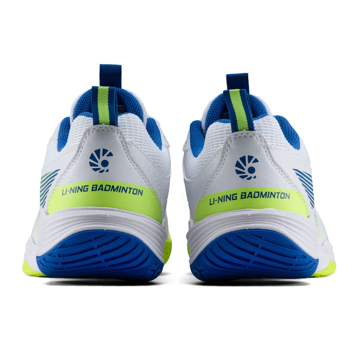 Li-Ning All Round Badminton Shoes (Standard White/Neon Olivine) 3