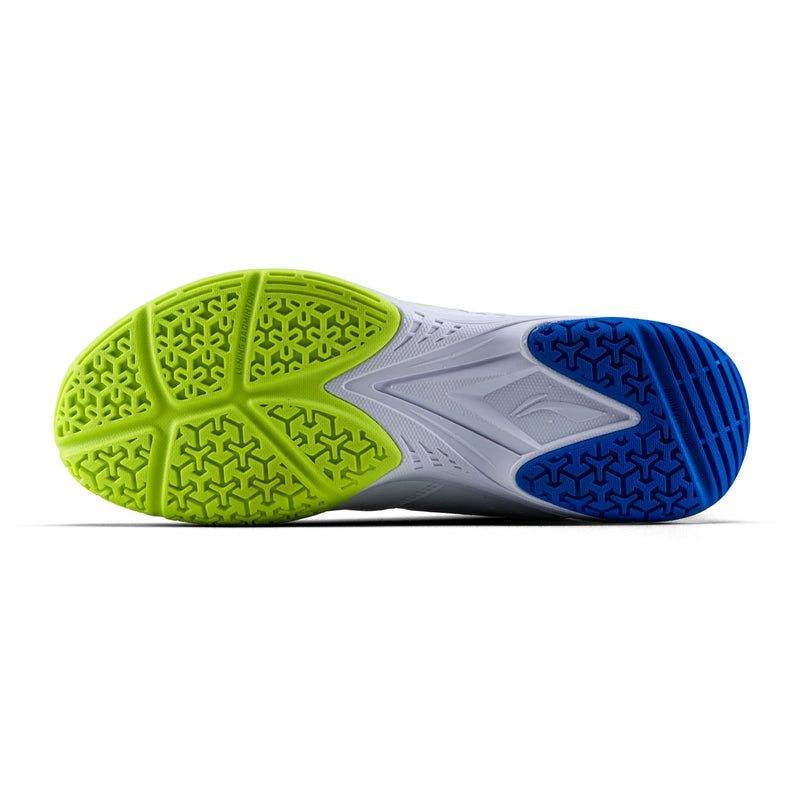 Li-Ning All Round Badminton Shoes (Standard White/Neon Olivine) 4