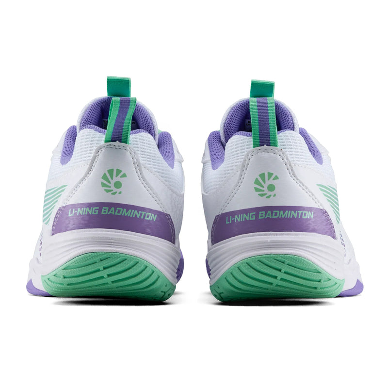 Li-Ning All Round Badminton Shoes (Standard White/Violet Tulip) 3