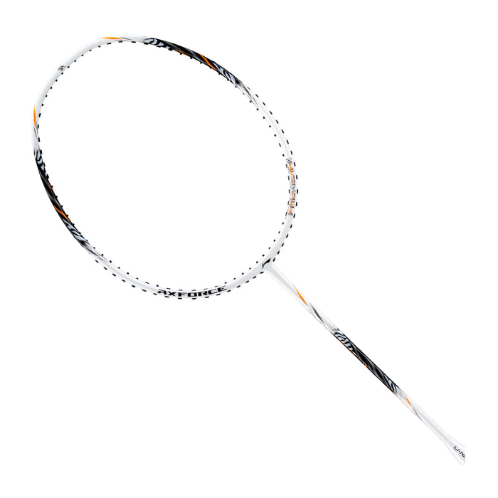 Li-Ning Axforce Tiger Badminton Racket (White/Black/Orange) 2