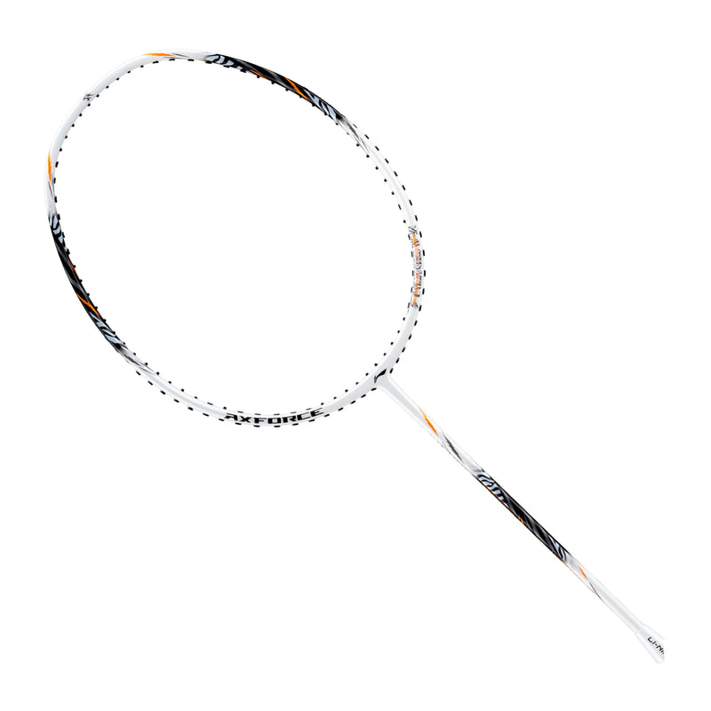 Li-Ning Axforce Tiger Badminton Racket (White/Black/Orange) 2