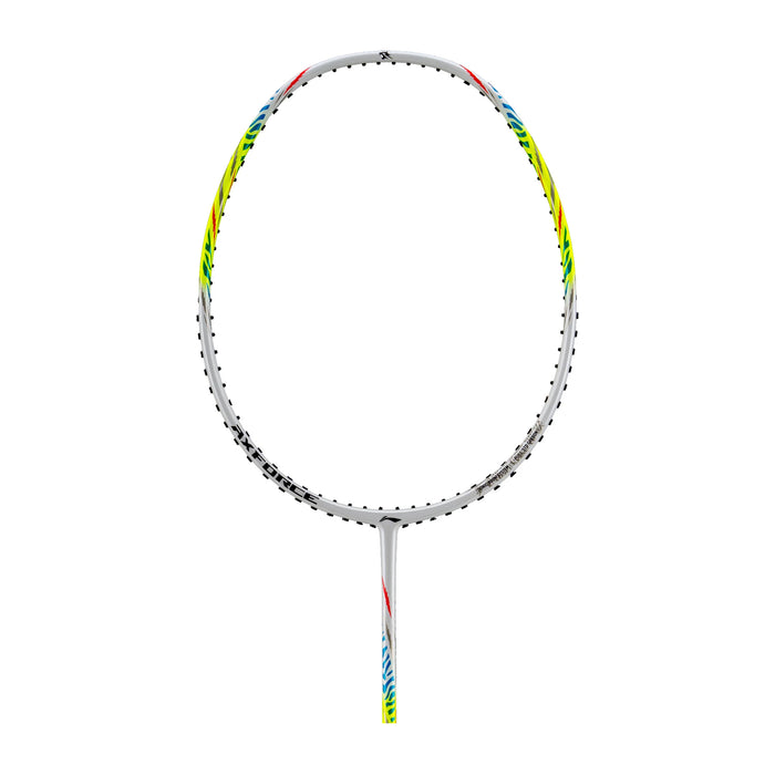 Li-Ning Axforce Tiger Badminton Racket (White/Lime) 1