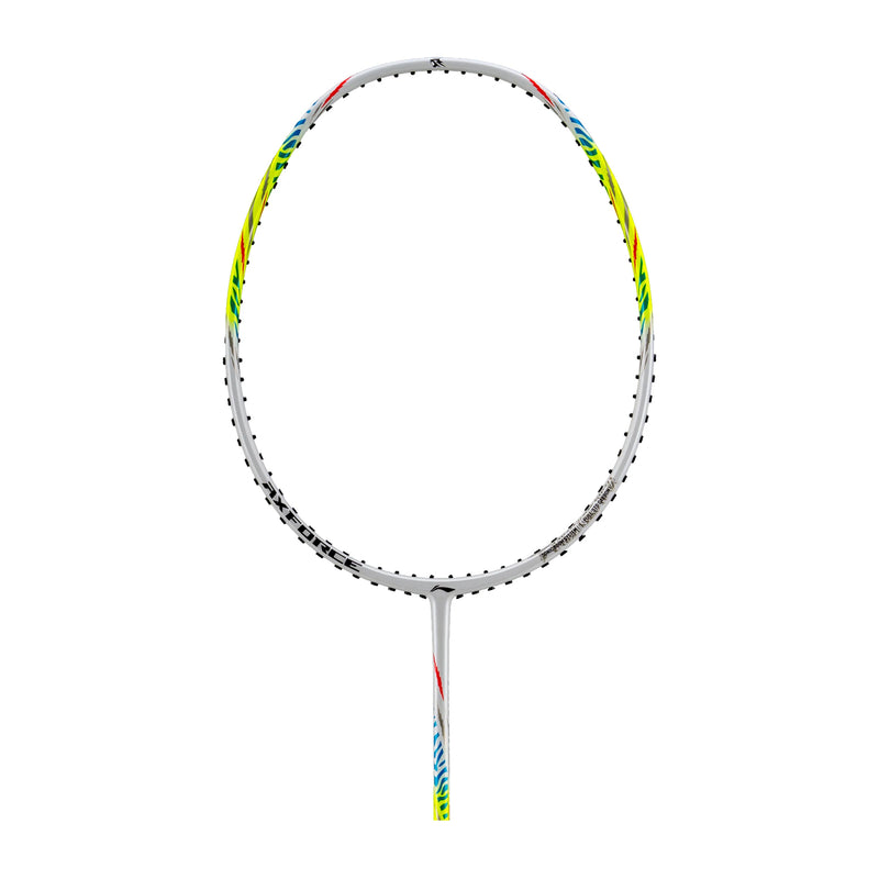 Li-Ning Axforce Tiger Badminton Racket (White/Lime) 1
